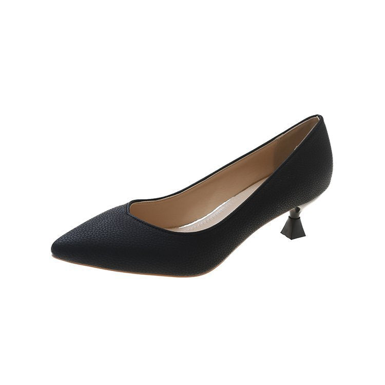 Damen elegante Pumps mit modischem Blockabsatz Shopnory