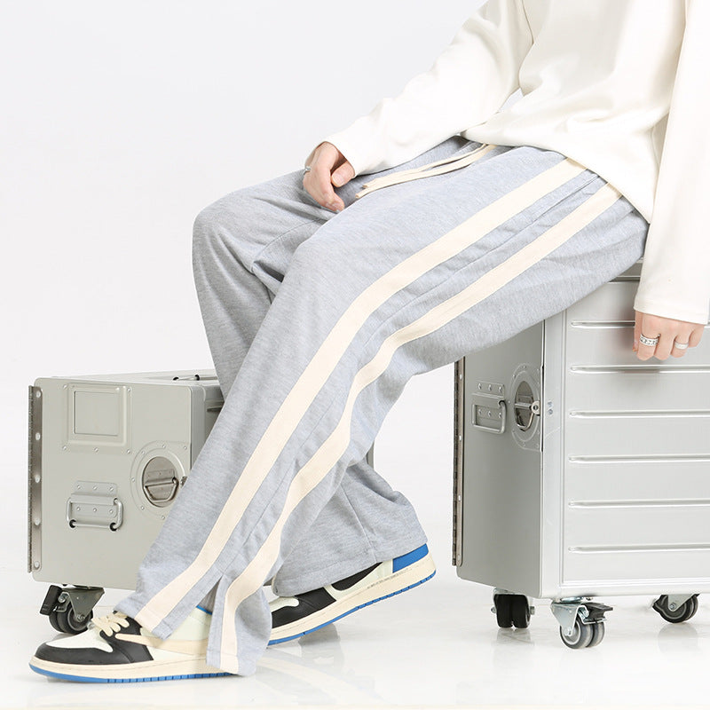 Herren Sportliche Lounge-Hose mit seitlichen Streifen Shop Nory