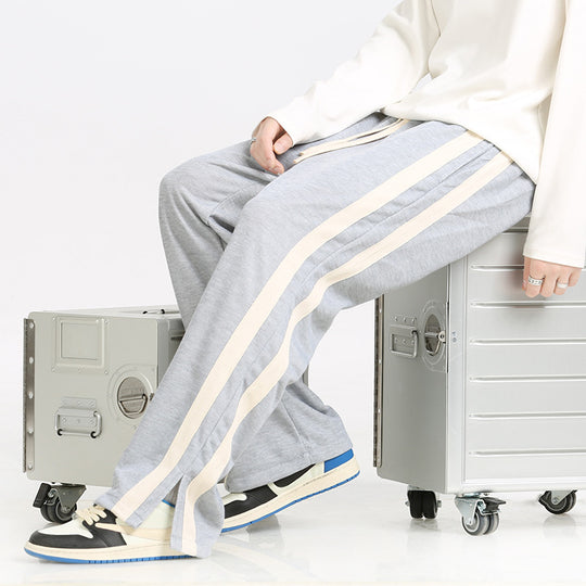 Herren Sportliche Lounge-Hose mit seitlichen Streifen Shop Nory