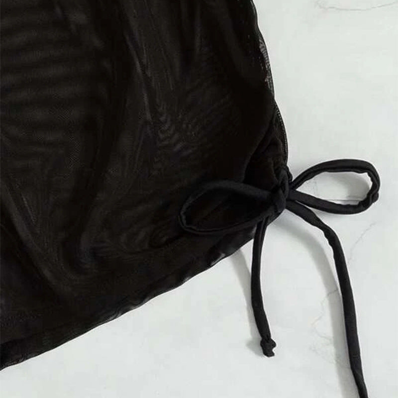 Damen Badeshorts mit seitlichen Raffungen Shopnory