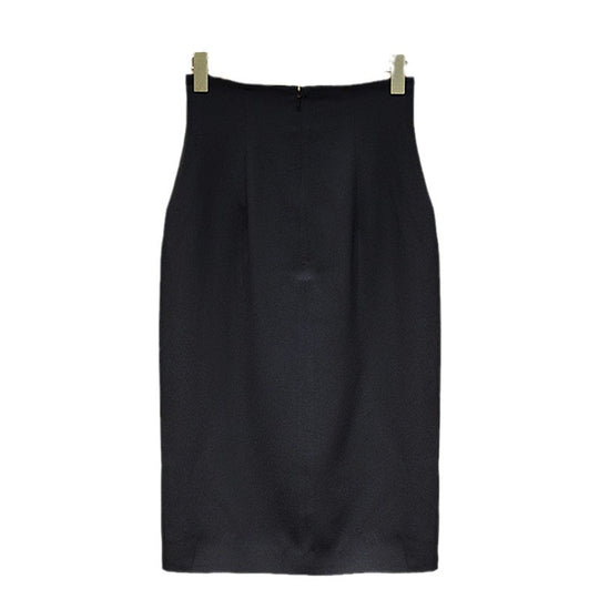 Damen Eleganter Bleistiftrock mit Knopfdetails Shop Nory