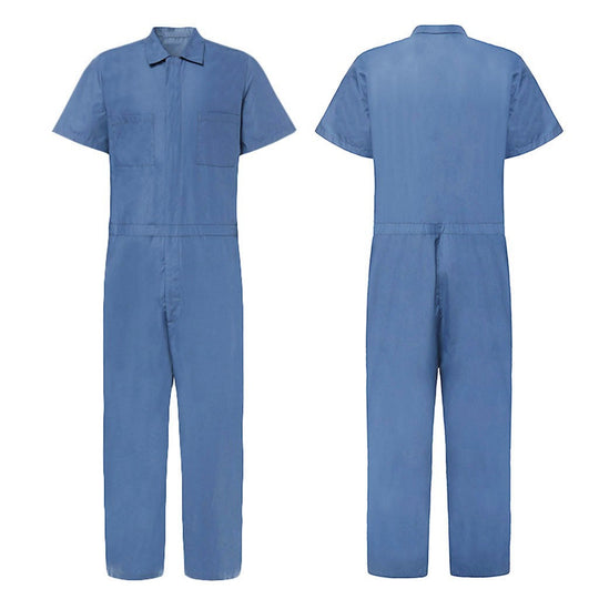 Damen Overall mit kurzem Arm und praktischen Taschen