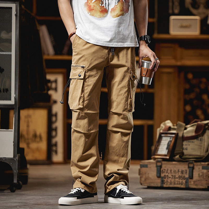 Herren Cargohose im Utility-Look mit Multifunktionstaschen und Kordelzug Shop Nory