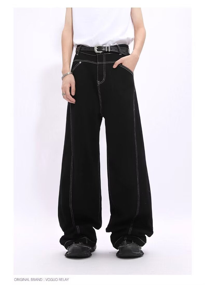 Damen Modische Weite Jeans Shop Nory