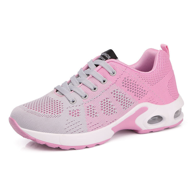 Damen atmungsaktive Strick-Sneaker mit Luftkammer-Zwischensohle und gepolstertem Einstieg Shop Nory