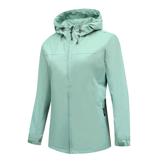 Herren Ultraleichte packbare Regenjacke mit Kapuze und verdecktem Reißverschluss Shop Nory