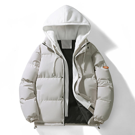 Herren Zweilagige Pufferjacke mit integrierter Kapuzen‑Sweatlage und Thermofutter Shop Nory