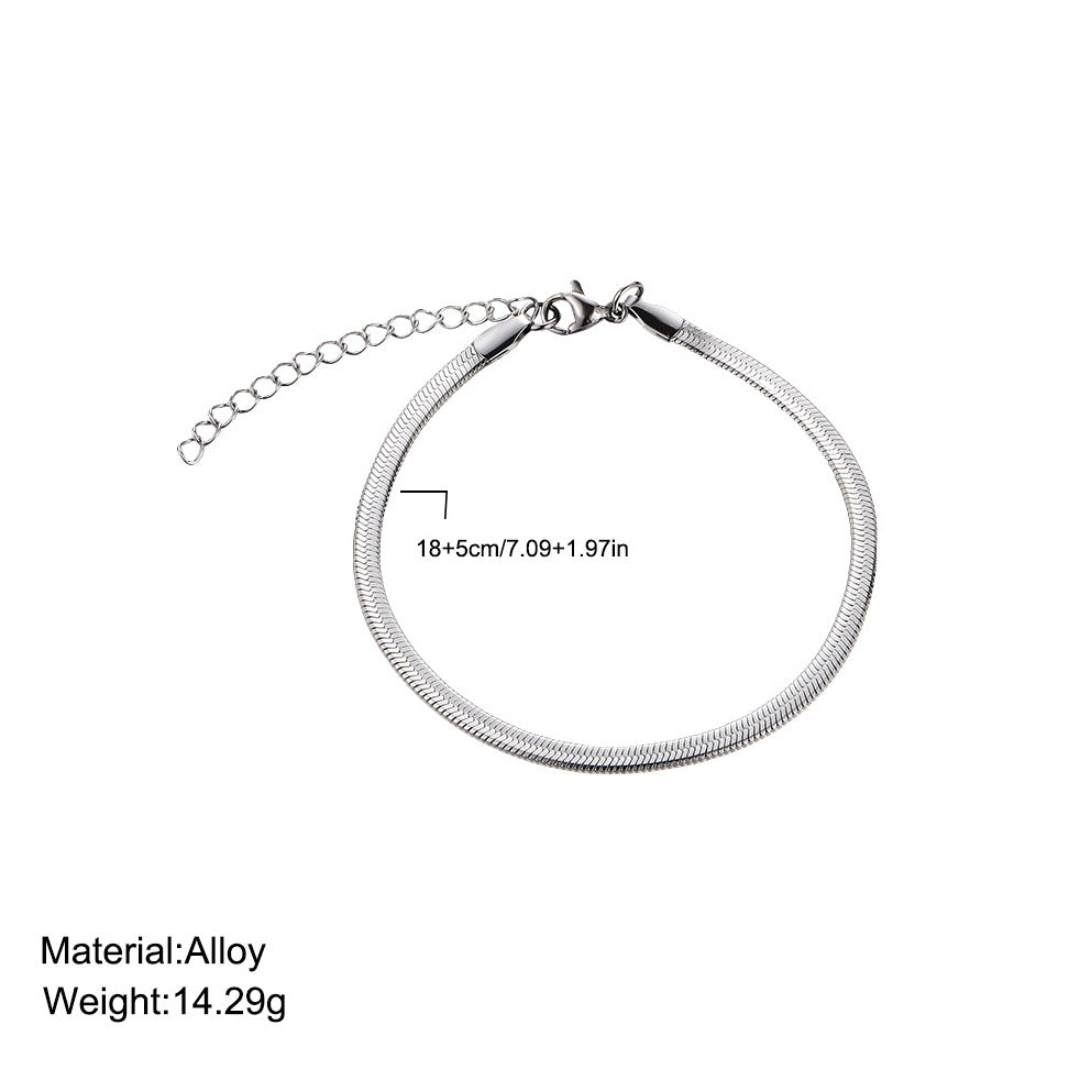Herrenarmband aus geflochtenem Edelstahl mit modernem Design Shop Nory