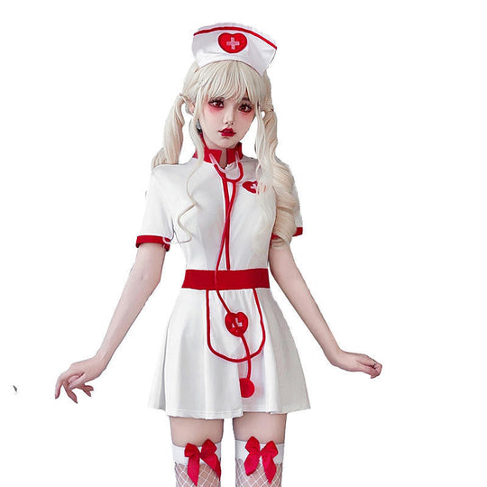 Damen sexy Krankenschwester Kostüm Shop Nory