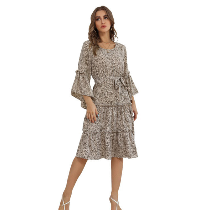 Damen Floral Maxikleid mit Rüschendetails Shop Nory