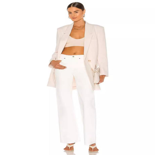 Damen Longline Oversize‑Blazer im Double‑Breasted Tailoring mit verlängertem Schnitt Shop Nory