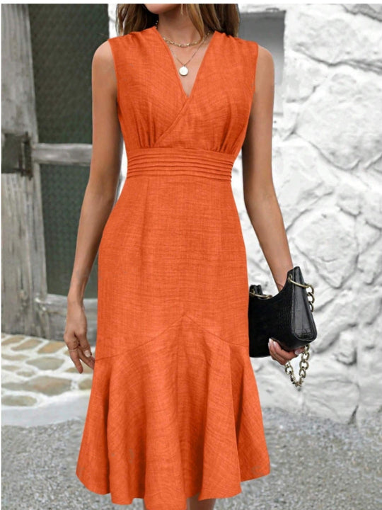 Damen A-Linien Abendkleid