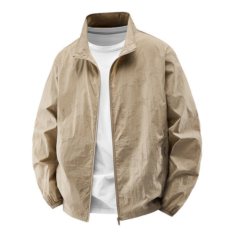 Herren Leichte Winddichte Übergangsjacke Shop Nory