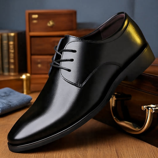 Herren Elegante und glänzende Schnürschuhe Shop Nory