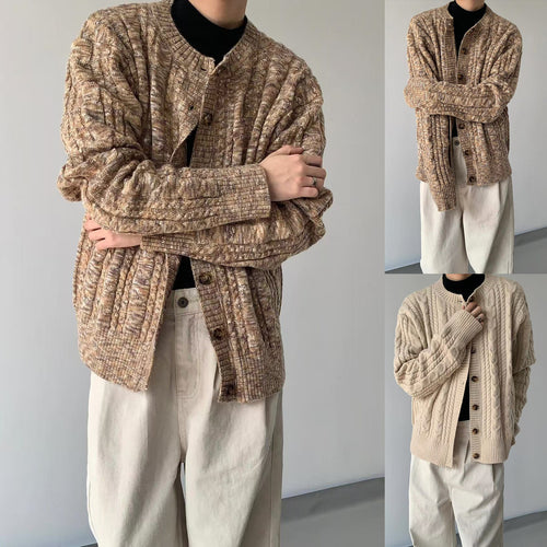 Damen Modische Strickjacke mit Knopfdetails Shop Nory