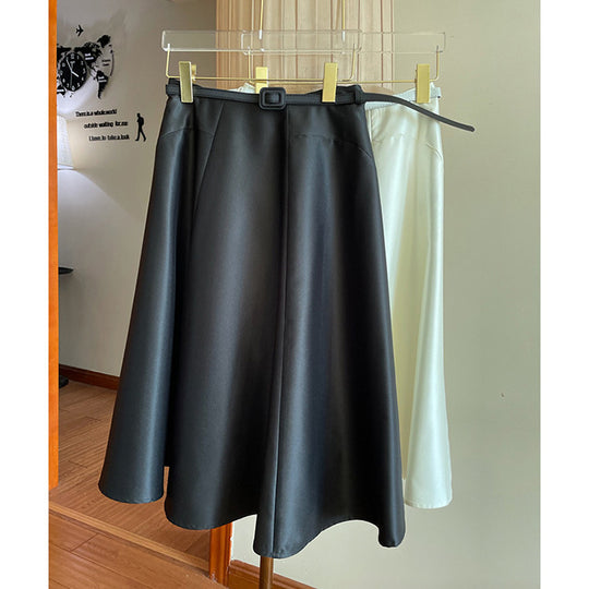 Damen Midirock mit elegantem Bund Shop Nory
