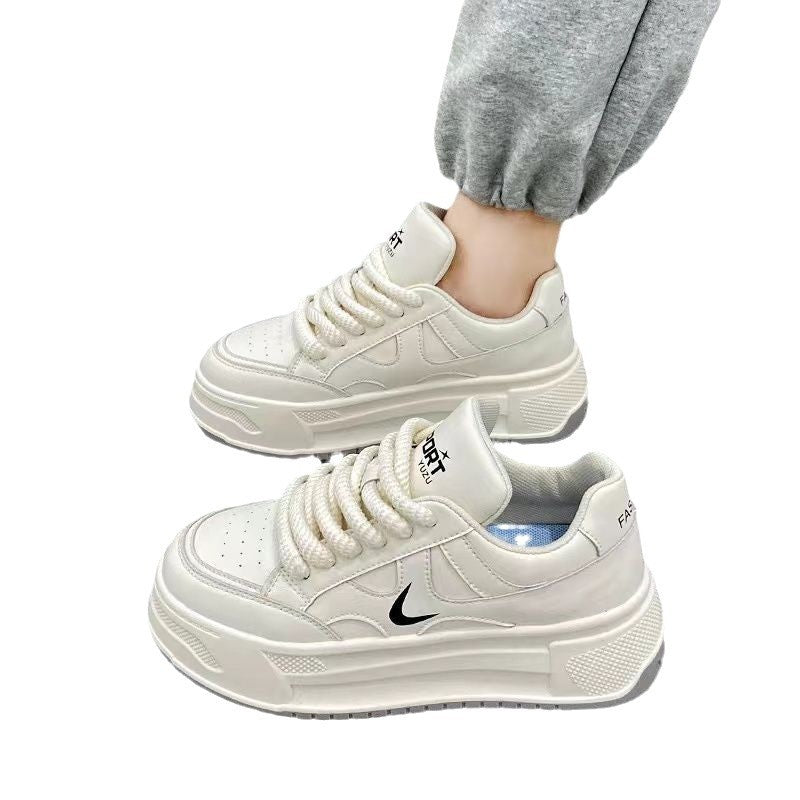 Damen Sportliche Plateau-Sneaker