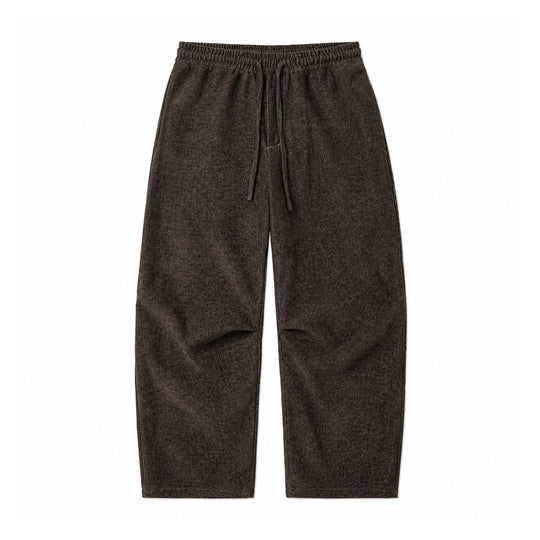 Damen Weite Relaxed-Hose aus Denim‑Optik mit elastischem Bund und Kordel Shop Nory