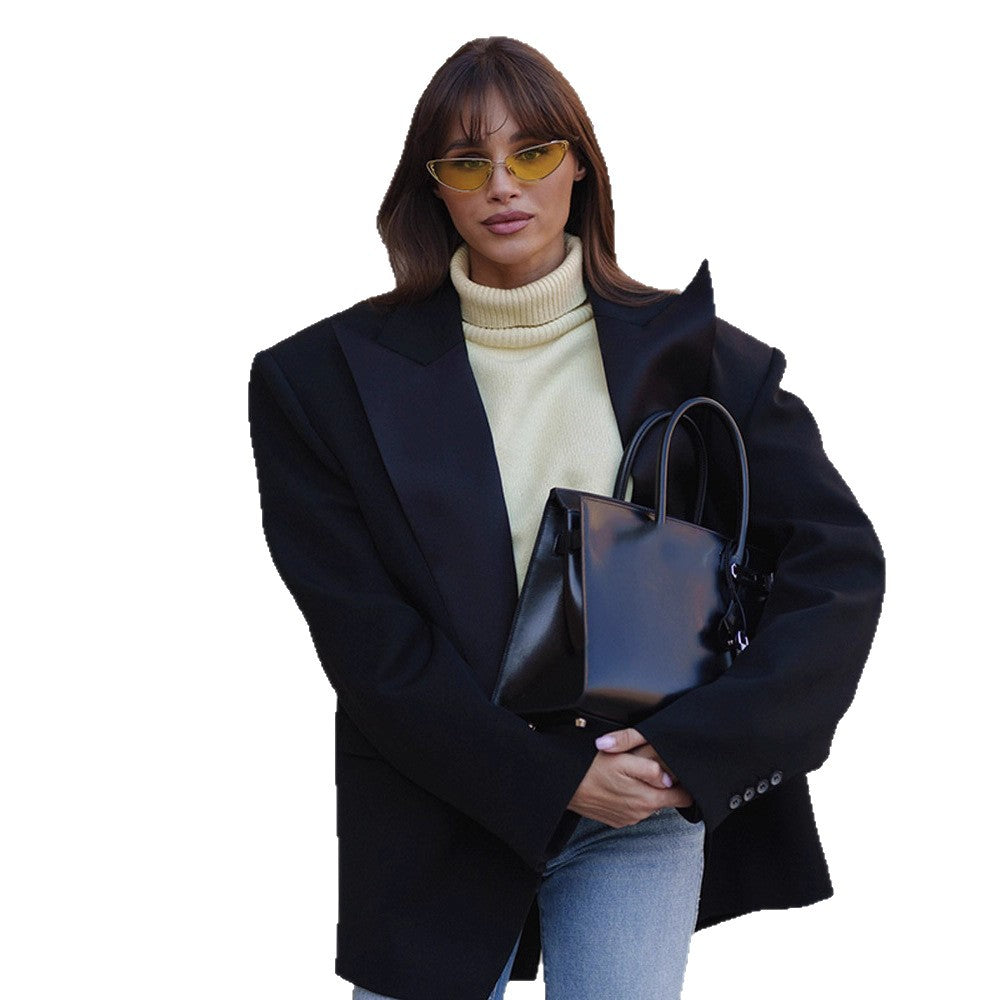 Damen Kompakte strukturierte Handtasche mit Doppelgriff und minimalistischem Design Shop Nory