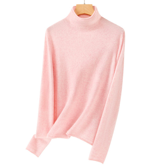 Damen Feiner Rollkragenpullover aus ultraleichtem Feinstrick mit schlanker Silhouette Shop Nory