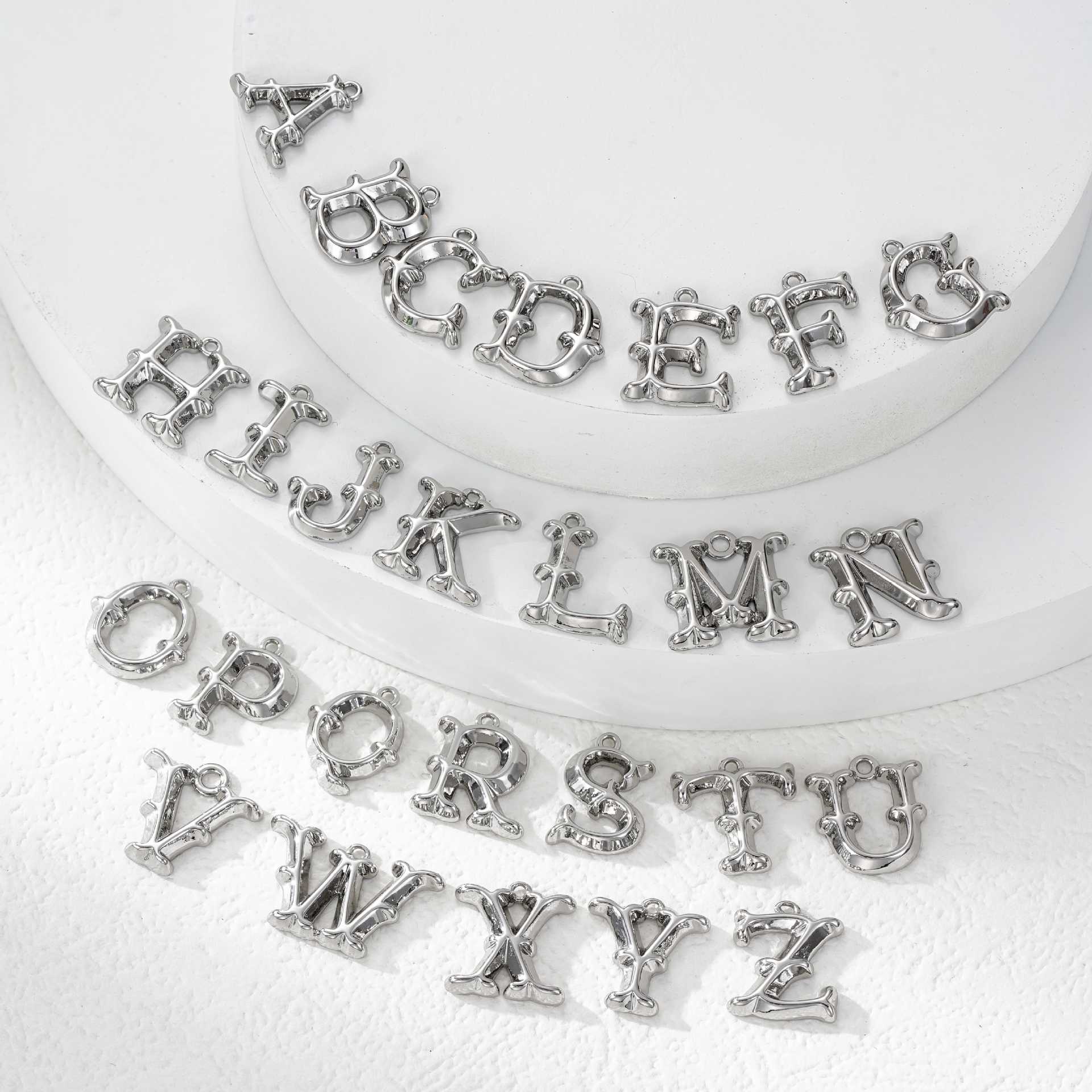 Unisex Buchstaben Charms Shop Nory