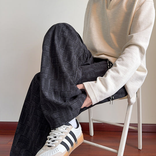 Herren Moderne Freizeithose mit grafischem Muster Shop Nory