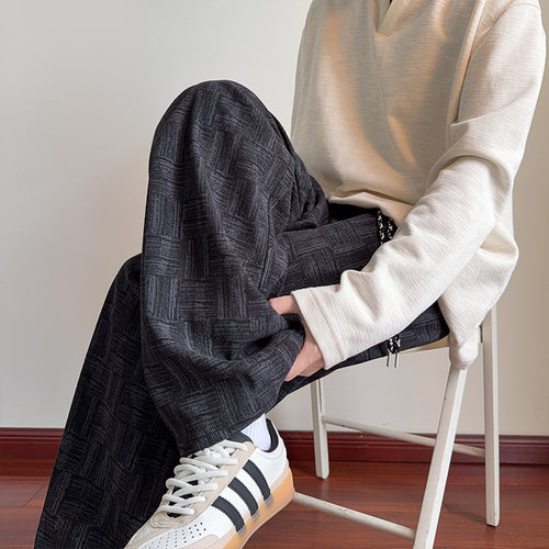 Herren Moderne Freizeithose mit grafischem Muster Shop Nory