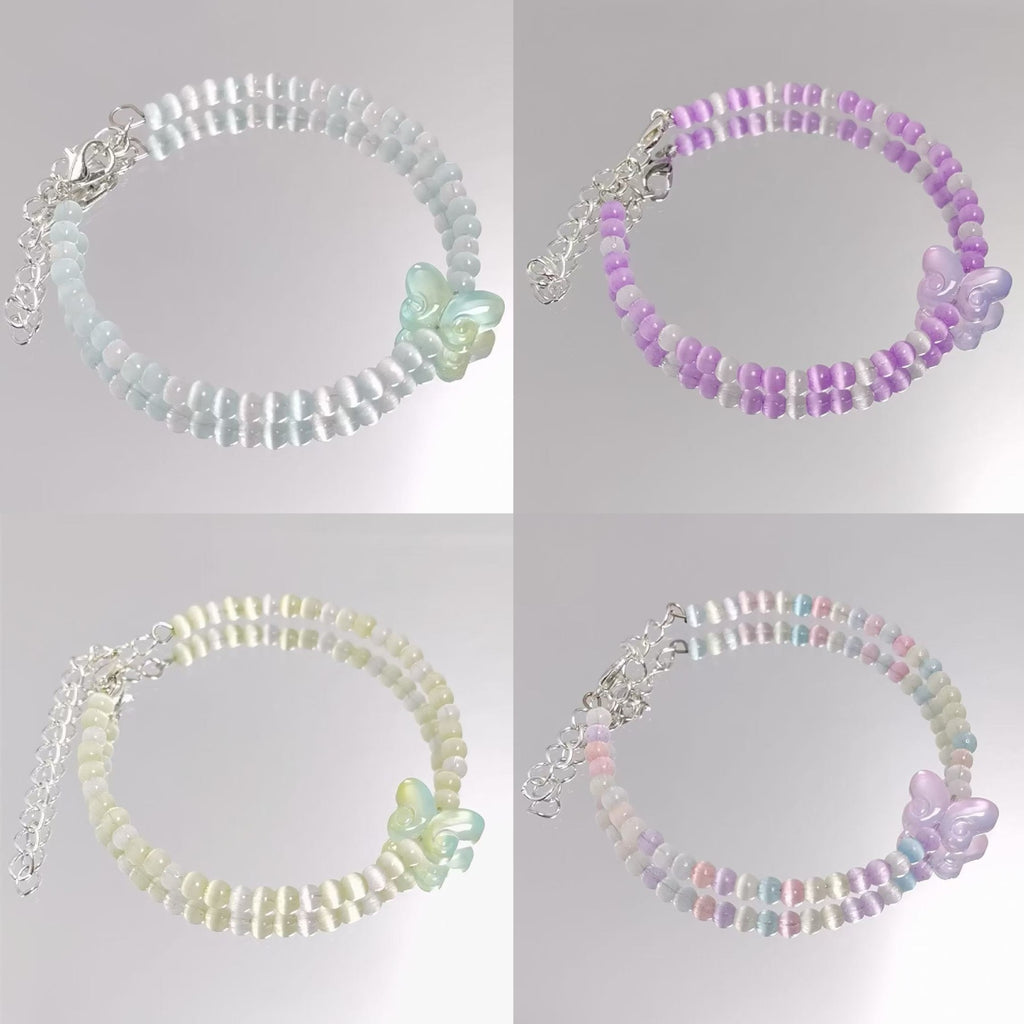Damen Armband mit handgefertigtem Schmetterlingsdesign Shop Nory