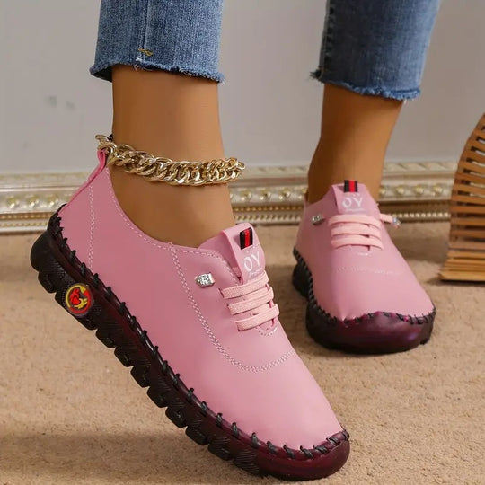 Damen nan flexible faltbare Freizeitsneaker mit stoßdämpfender Profilsohle Shop Nory