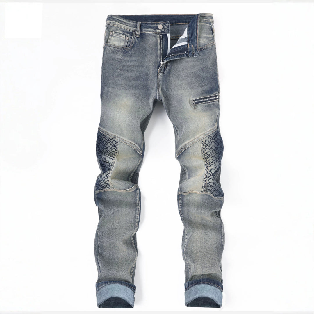 Herren Modische Jeans mit besonderen Nähten Shop Nory