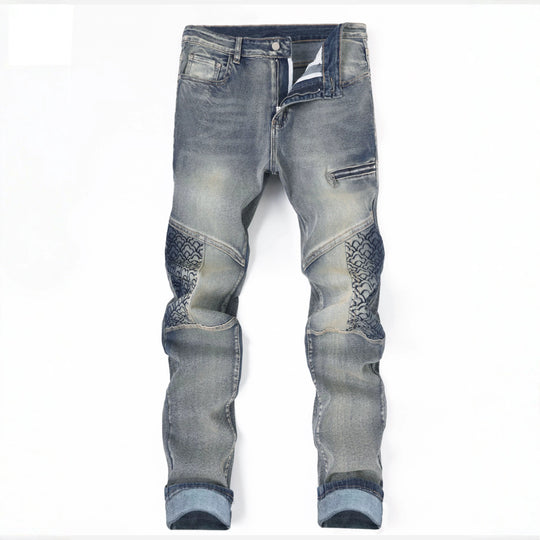 Herren Modische Jeans mit besonderen Nähten Shop Nory