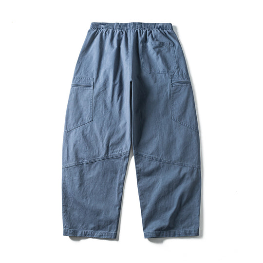 Herren Cropped Cargo-Hose mit elastischem Bund, Tunnelzug und Reißverschlusstaschen Shop Nory