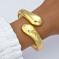 Damen geschwungene Armreifen aus hochwertigem Metall Shop Nory