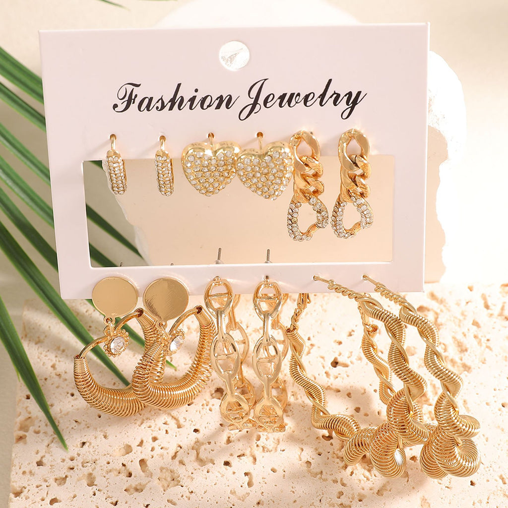 Damen Ohrringe Set mit verschiedenen Designs Shop Nory