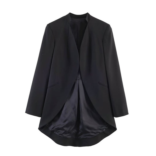 Damen Hochtaillierte elegante Anzughose mit Bügelfalte und geradem Bein Shop Nory