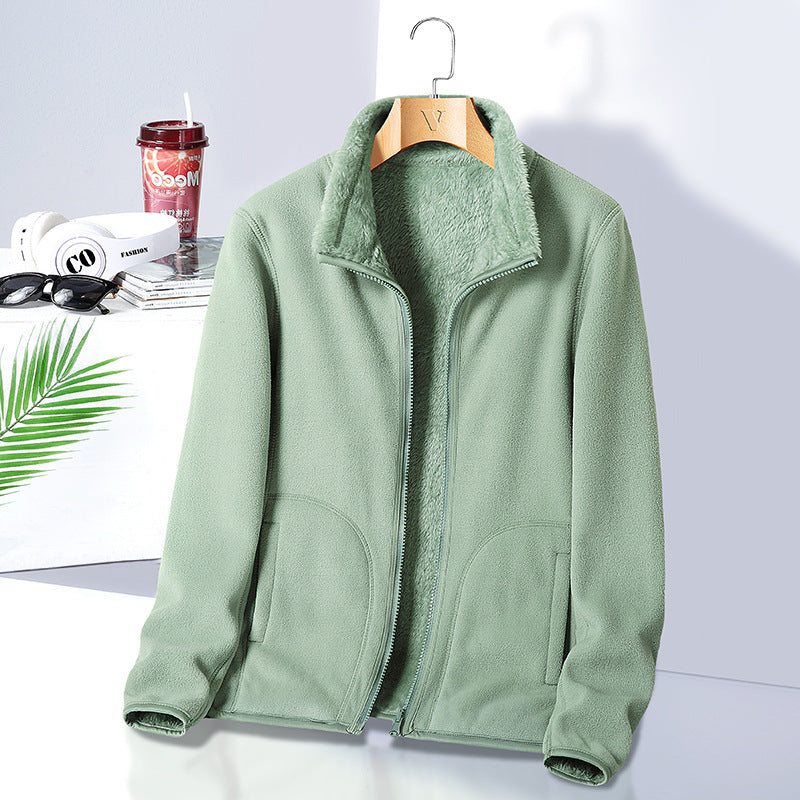 Damen Fleecejacke mit hohem Kragen Shop Nory