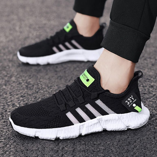 Damen Atmungsaktive Sport Sneakers mit stoßdämpfender Sohle und flexibler Konstruktion