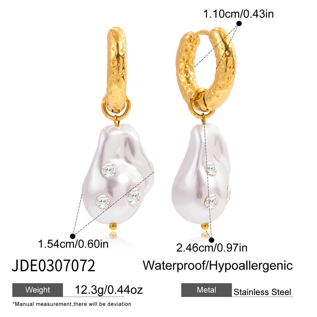 Damen Ohrhänger mit elegantem Perlendesign und hypoallergenen Eigenschaften Shop Nory