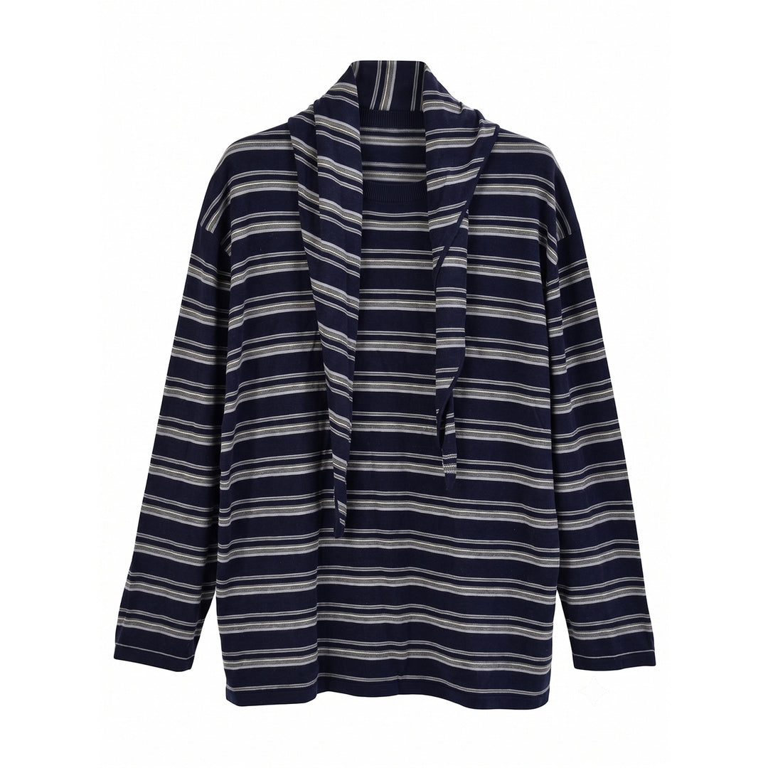 Damen Lässige Streifenjacke Shop Nory