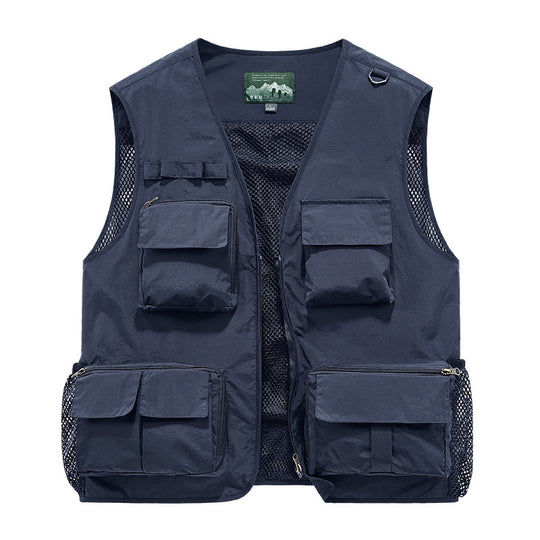 Herren Multifunktionale und atmungsaktive Outdoor-Weste Shop Nory