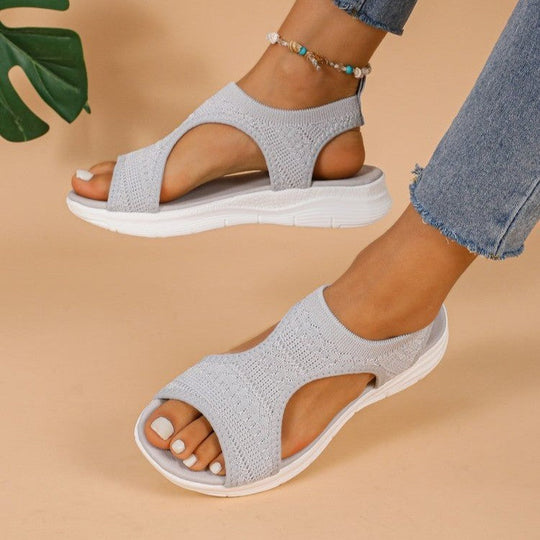 Damen Atmungsaktive Sandalen mit elastischem Tragekomfort