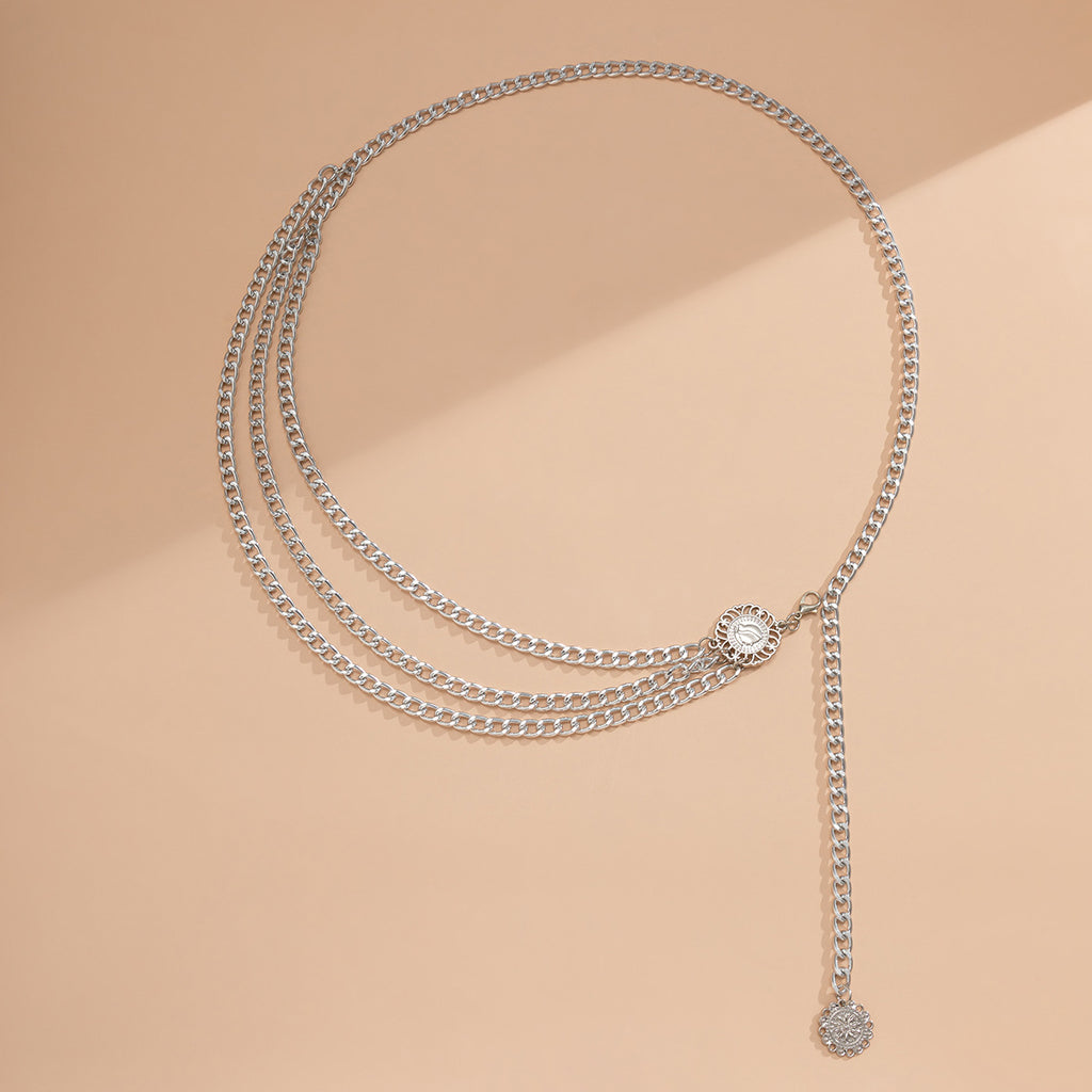 Damen modisches Kettenhalsband mit Mehrfachstrang Shop Nory