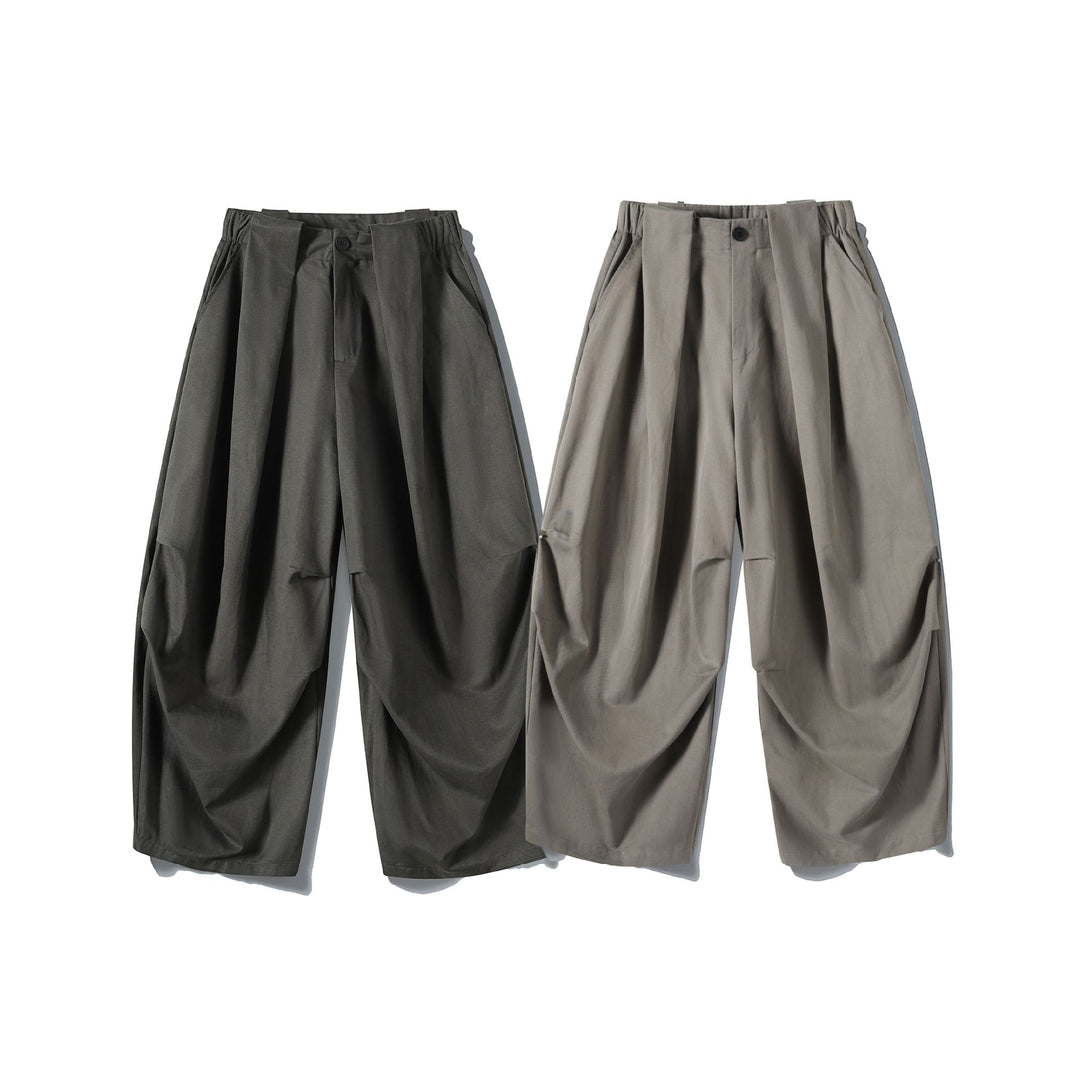 Damen Weite Culotte-Hose mit hohem Bund, Plissee-Detail und Utility-Panel Shop Nory