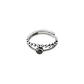 Damen eleganter Ring mit kunstvollem Design und funkelndem Stein Shop Nory