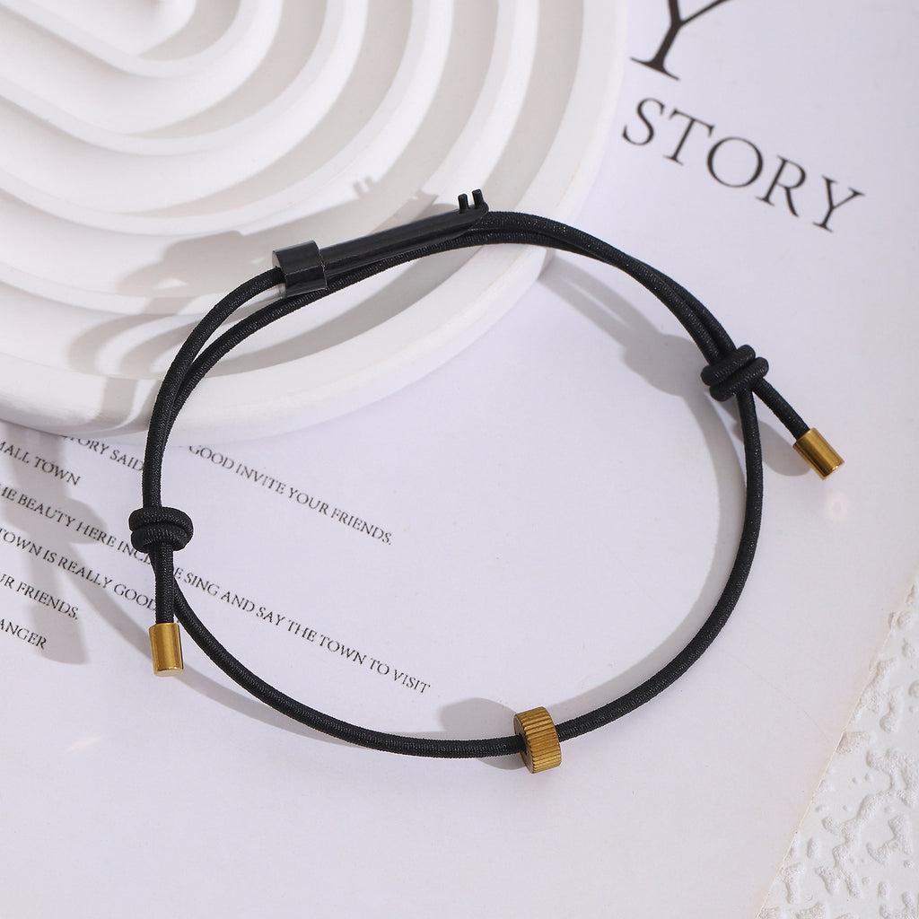 Damen verstellbares und modisches Kordelarmband Shop Nory