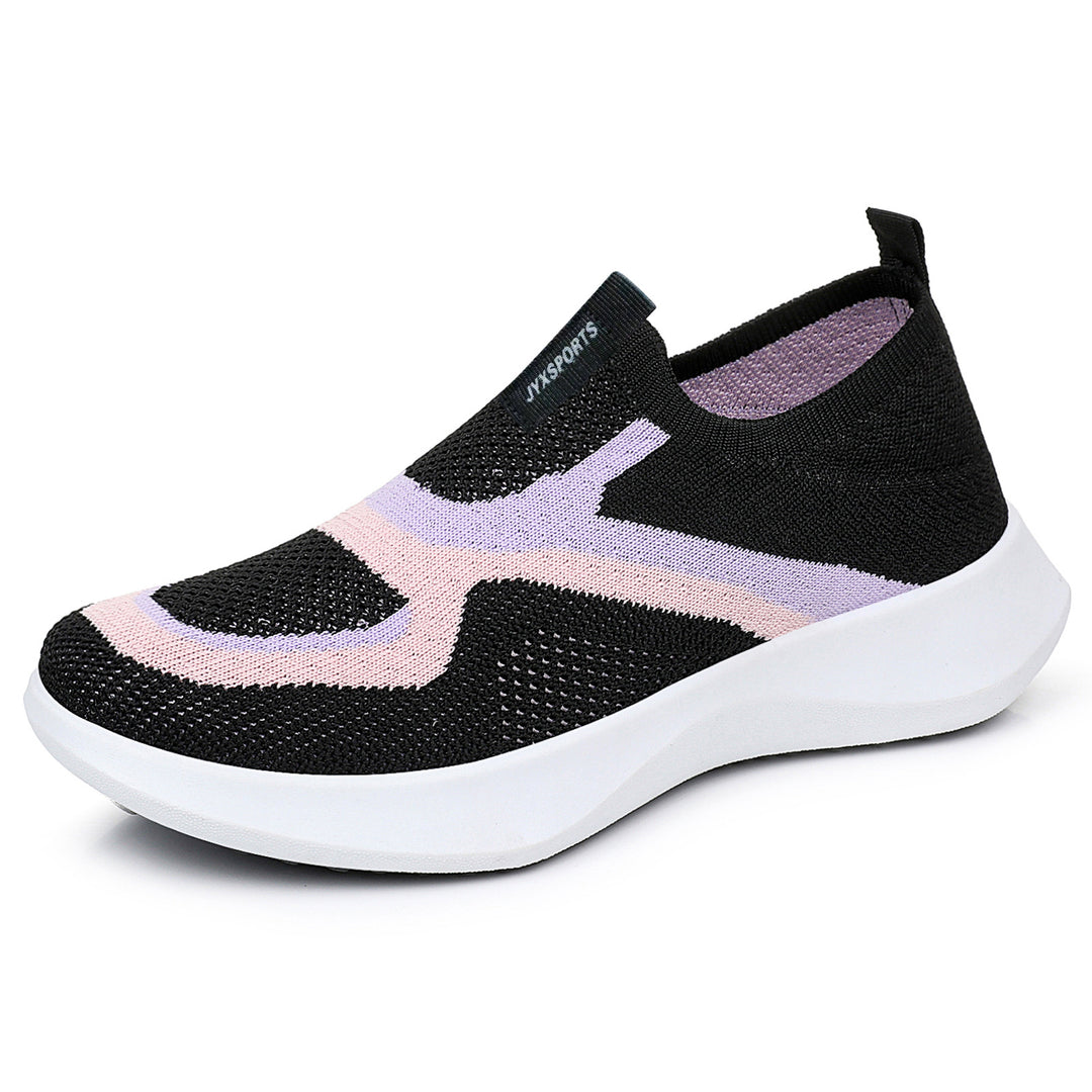Damen nan nahtloser Strick-Sockensneaker mit elastischem Einstieg, atmungsaktiver Mesh-Struktur und leichter EVA-Dämpfung Shop Nory