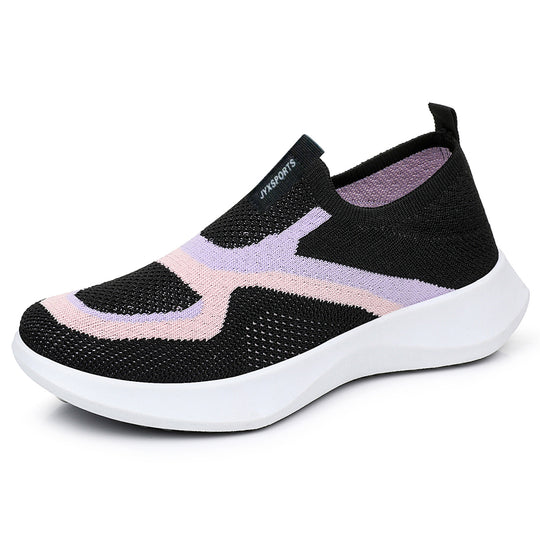 Damen nan nahtloser Strick-Sockensneaker mit elastischem Einstieg, atmungsaktiver Mesh-Struktur und leichter EVA-Dämpfung Shop Nory