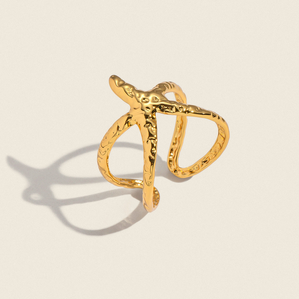 Damen Edelstahlring mit einzigartigem, handgefertigtem Design Shop Nory