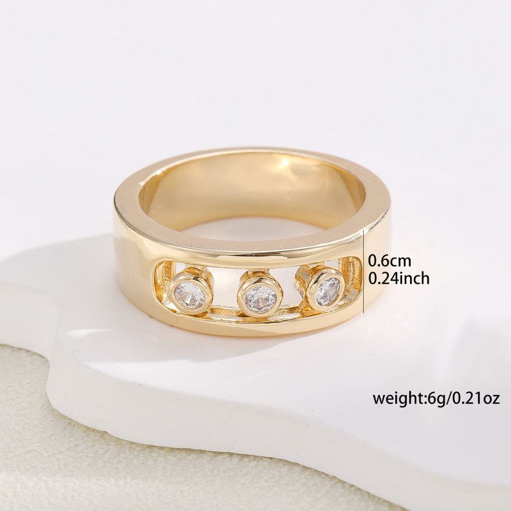 Damen Partnerring mit funkelnden Zirkonia Shop Nory