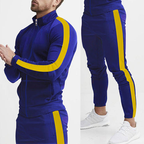 Herren Sportanzug mit praktischen Reißverschlusstaschen und atmungsaktivem Material